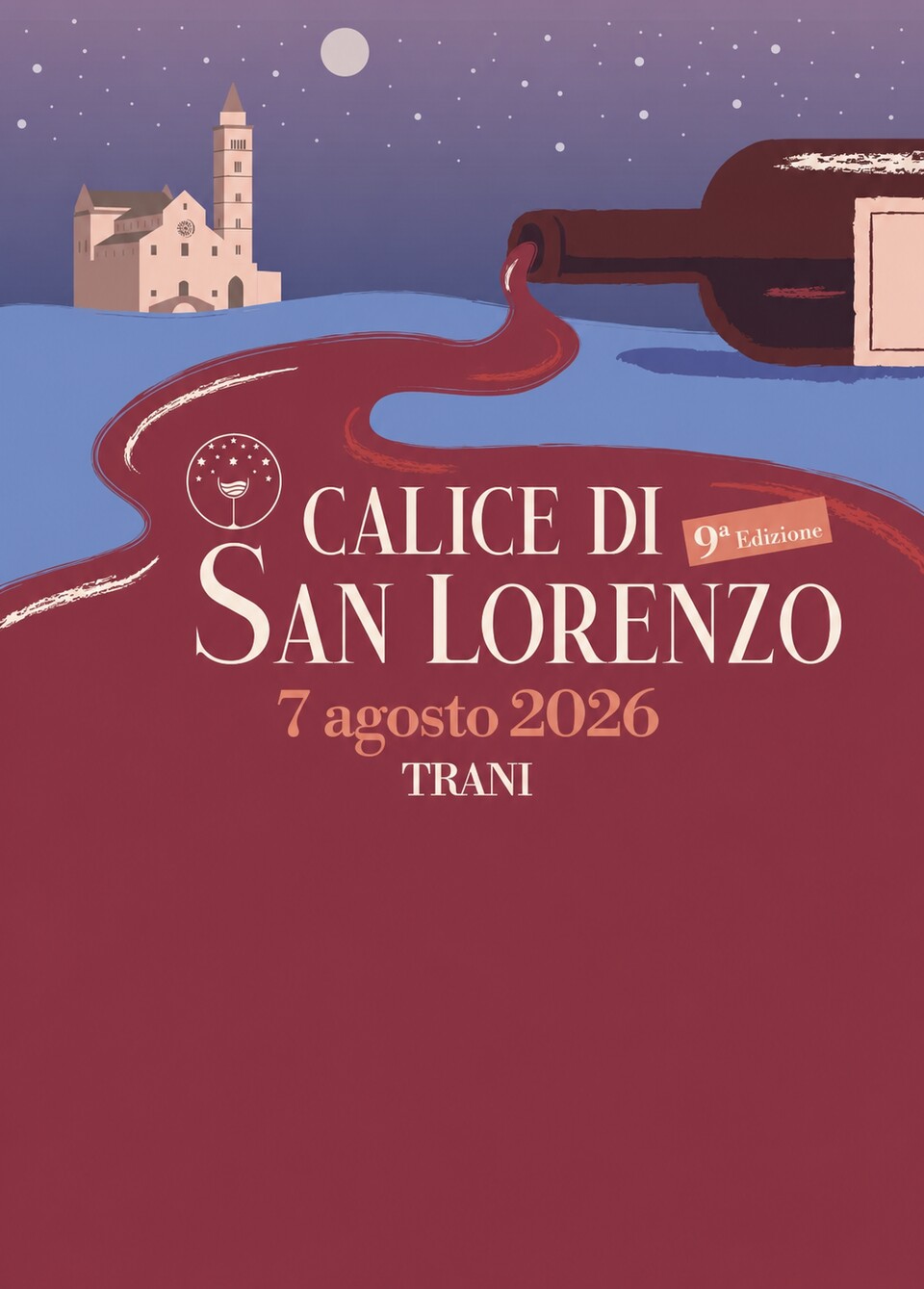 Locandina aggiornata di Calice di San Lorenzo 2026 a Trani